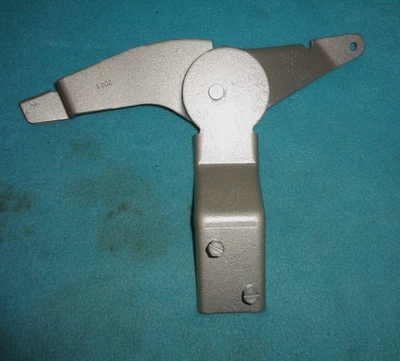 1971-72 DODGE CHARGER PRIMARY HOOD LATCH RELEASE LEVER VGC REFINISHED ORIG MOPAR - Image 1 of 4