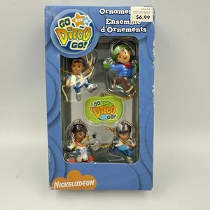 Vintage 07 Nickelodeon Go Diego Go Ornaments Nickelodeon NIB American Greetings - Picture 1 of 8