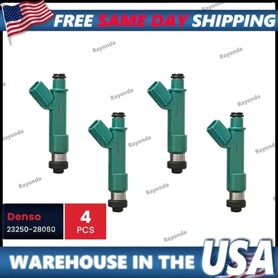 Inyectores de combustible Reman Denso 23250-28080 Toyota Camry Solara RAV4 Scion TC 2,4 L Foto 1 de 4