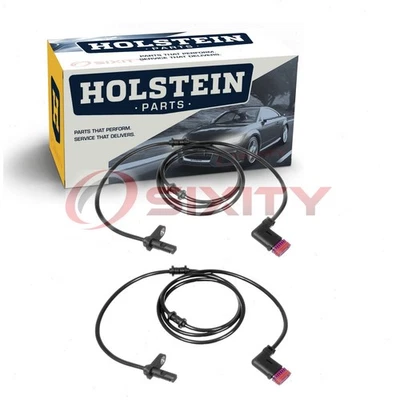 Sensores de velocidad de rueda ABS traseros Holstein de 2 piezas para Mercedes-Benz CLS500 gs 2006 Foto 1 de 4