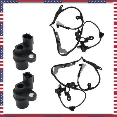 4 ABS Wheel Speed Sensor Front Rear Left & Right Fits Toyota Tacoma 1998-2004 Foto 1 de 4