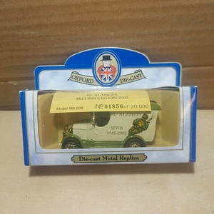 Oxford Diecast - Ltd Edition 1:43 El Alamein British Legion 2002 Model MiL008 - Picture 1 of 6