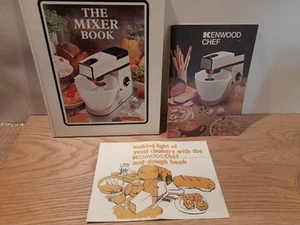 Vintage Kenwood Chef Mixer Book 1978 Inc Original Instruction & Recipe Booklets - Picture 1 of 18