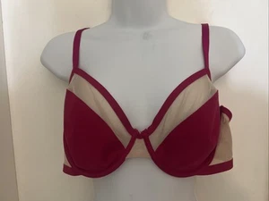 Women’s VS Victoria’s Secret Pink Unlined Demi Bra Size 36DD Underwire - Picture 1 of 3