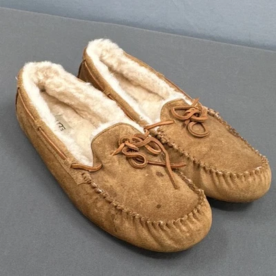 Zapatillas UGG Olsen para Hombres Talla 13 Gamuza Piel de Oveja Mocasín Casa Zapatos Sherpa Goma Foto 1 de 4