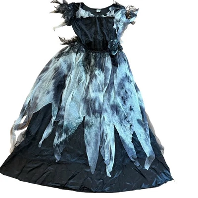 Spirit Halloween Cemetery Bride Frankenstein Child M Halloween Costume Gown Only - Image 1 of 4