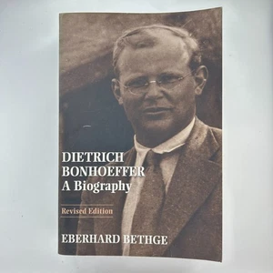 Dietrich Bonhoeffer A Biography Revised Edition VG Christian History WWII - Imagen 1 de 4