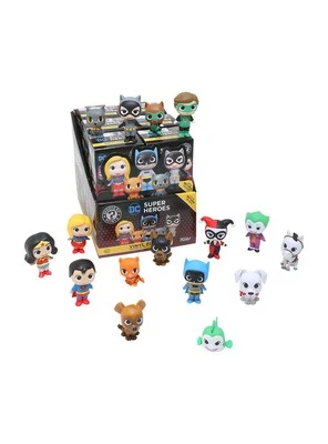 Funko Mystery Minis DC Superhéroes y mascotas Tema candente Caja de 12 Foto 1 de 2
