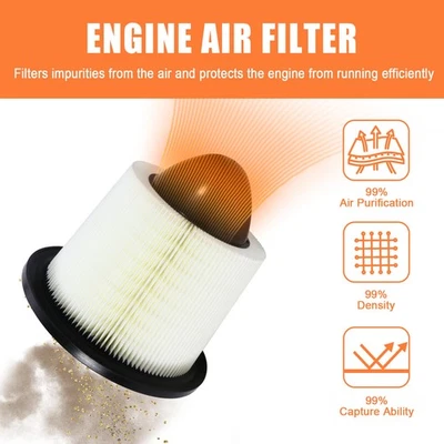 New Engine Air FIlter For Ford E150 E250 E350 E450 F150 F250 F350 F450 5.4L 6.8L Foto 1 de 4
