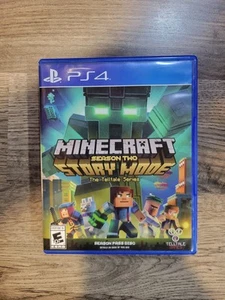 Minecraft: Story Mode Stagione 2 Due (Sony PlayStation 4 PS4, 2017) - CUSTODIA/DISCO - Foto 1 di 5