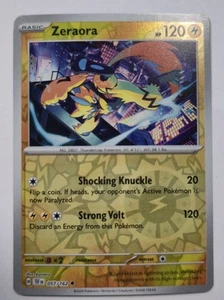 Zeraora 057/162 Sv05: Temporal Forces Reverse Holo - Picture 1 of 2