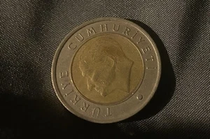 2010 Turkey 50 Kurus Coin - Picture 1 of 2