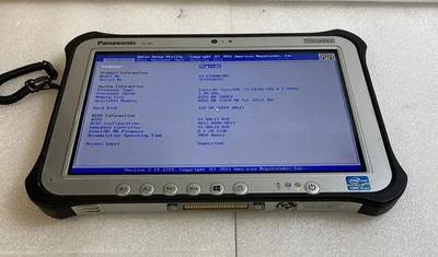 Panasonic Toughpad FZ-G1 10.1" i5-3437U@1.9Ghz 8GB RAM 128GB SSD(Power to bios) - Image 1 of 4