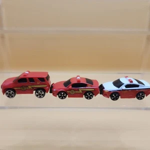 Lote Micro Máquinas 2020 Policía de Emergencia Bomberos - Imagen 1 de 3