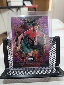 2022-23 Panini Select FIFA - Terrace Ruben Dias #49 Purple Mojo Prizm - Picture 1 of 2