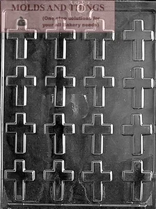 Christian Cross  Religious Chocolate Candy Mold -2 mold - Picture 1 of 1