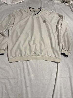 Vintage Nicklaus Golf Windbreaker Pullover with Nicklaus Patch With Clubs Sz L - Image 1 of 4