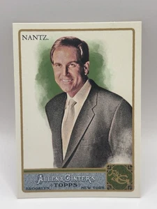 2011 Topps Allen and Ginter Glossy 114/999 Jim Nantz- #187 Broadcaster NM - Picture 1 of 2