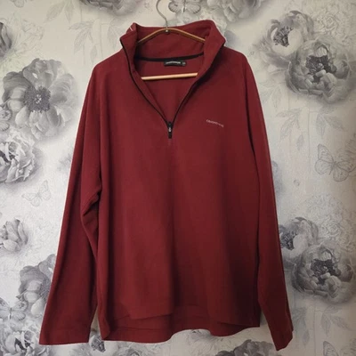 Craghoppers Fleece Women’s Size XL carracotta Quarter Zip top - Image 1 of 4