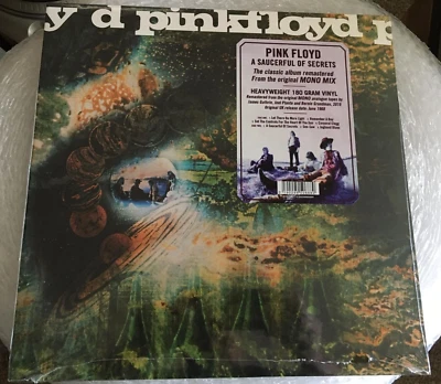 Pink Floyd A Saucerful Of Secrets 180gram Vinyl LP 2022 Mono Mix Sealed - Image 1 of 4