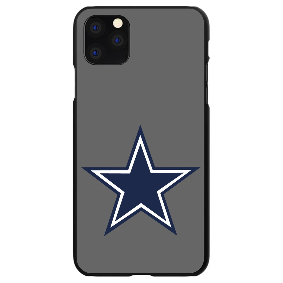 Hard Case Cover for iPhone / Samsung Galaxy Dallas Star Grey Navy - Image 1 of 1