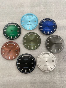 Tira de reloj marcadores de hora sin esfera luminosa de 31 mm esfera de reloj para movimiento 8285 - Imagen 1 de 9