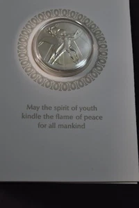 1970 FRANKLIN MINT PEACE MEDAL - Picture 1 of 5