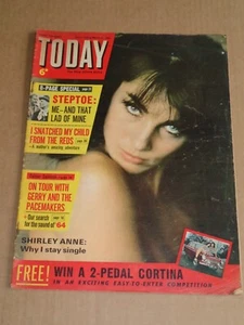 Today Magazine 21 March 1964 Shirley Ann Field cover (Gerry & Pacemakers) - Picture 1 of 6