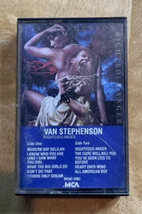Van Stephenson Righteous Anger Cassette Tape 1984 - Picture 1 of 2