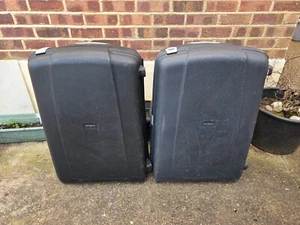 2x Samsonite Extra Large Grey Hardshell Spinner Suitcase 4 Wheels, Handle, Lock - Picture 1 of 18