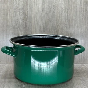 Chantal Enamel on Steel Sauce Stock Casserole 6qt. Pot Dutch Oven Green - Picture 1 of 9