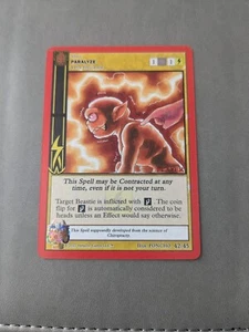 S35 Paralyze 42/45 Casters Cup Player Stamped Metazoo Poncho Non Holo - Picture 1 of 2