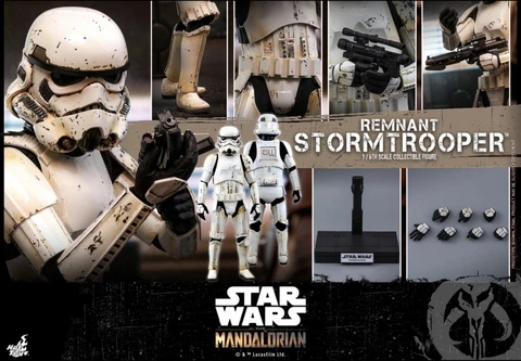 Hot Toys TMS 011 STAR WARS The Mandalorian REMNANT STORMTROOPER 1/6 Figure USED Cover