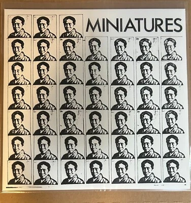 LP VARIOUS ARTIST:  MINIATURES V/A Japan 80's reissue EXPERIMENTAL PUNK NEW WAVE - Image 1 of 2