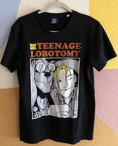 Tank Girl 2015 - Teenage Lobotomy Official T-Shirt Jamie Hewlett Gorillaz Comic - Picture 1 of 12