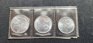 1975 HUNGARY Ungarn MAGYAR 10, 20, and 50 Filler coins BU - Picture 1 of 3