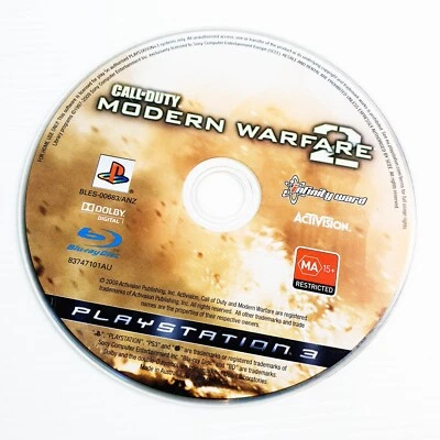 Call Of Duty Modern Warfare 2 Sony Playstation 3 PS3 Video Game - image 1 of 2