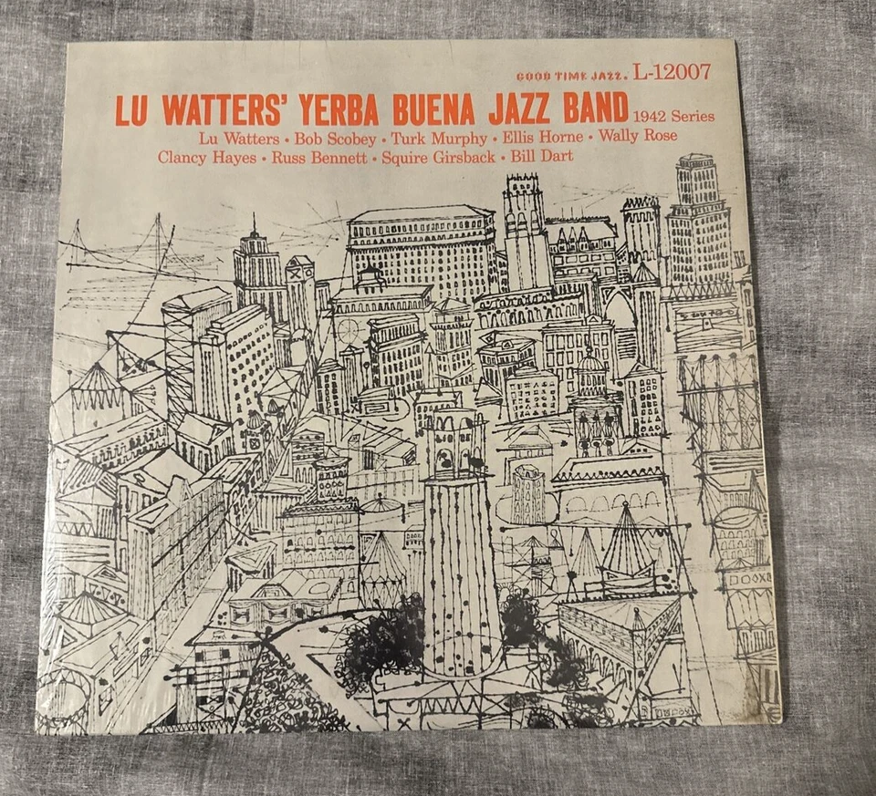 Lu Watters' Yerba Buena Jazz Band ‎– 1942 Series, LP 1955, Traditional Jazz - Image 1 of 1