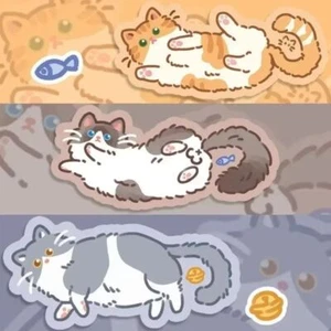 Gummi Katzen-Schreibtisch-Pad Cartoons Ultra hochpräzises Mauspad Büro - Bild 1 von 9