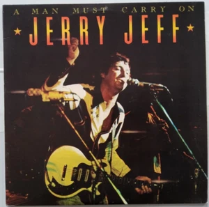 Jerry Jeff – A Man Must Carry On LP Album vinyl record Near Mint copy - Picture 1 of 13