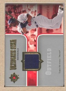 Torii Hunter SM-HU 2007 Upper Deck Ultimate Collection Star Materials Jersey