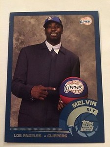 2002-03 Topps #196 - Melvin Ely - Los Angeles Clippers (RC)