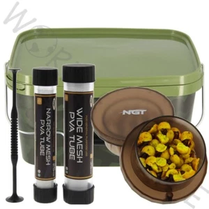 Boilie Grinder Krusha and PVA Mesh and 5l Bucket Carp Fishing Bait Crusher - Picture 1 of 4