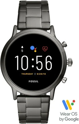 $295 MSRP| Brand New Fossil FTW4024 Men's Carlyle SS Smartwatch- Factory Sealed - Image 1 of 4