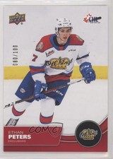 2021-22 Upper Deck CHL Exclusives /100 Ethan Peters #65