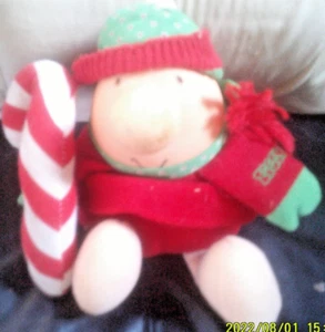 Ziggy Christmas Plush Doll 7”  Vintage American Greetings - Picture 1 of 2