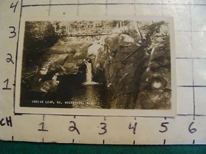 Vintage  POSTCARD: Early Real Photo: INDIAN LEAP, NO. WOODSTOCK NH - Picture 1 of 2