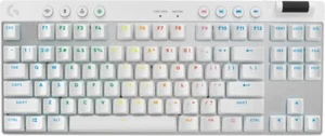 LOGITECH G Pro X TKL Lightspeed LIGHTSYNC RGB, Tastiera da Gioco Meccanica, Bianco - Foto 1 di 5