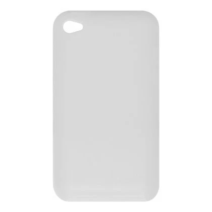 Silicone Skin Case for iPod Touch 4th Gen - Frosted Clear - Image 1 of 1