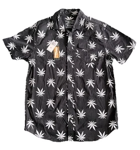 Bleecker & Mercer Short Sleeve Shirt For Men Size:XL COLOR: Black  - Picture 1 of 4